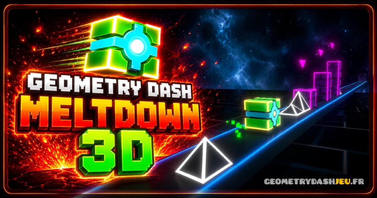 Geometry Dash Meltdown 3D